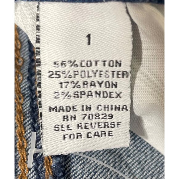 Rue 21 - Women's Ultimate Stretch Mid-Rise - Boot Jeans Distressed - Blue - 1 - Picture 9 of 15